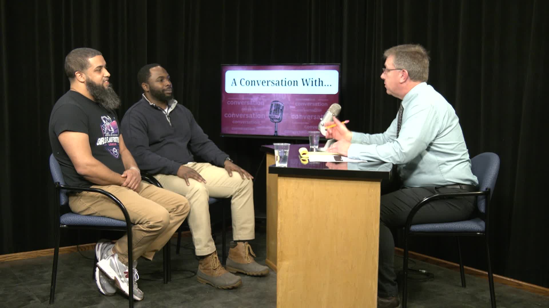 Thumbnail image for A Conversation With...Antwaun Murphy and Ceasare Roderick, co-presidents GNB Girls Flag Football