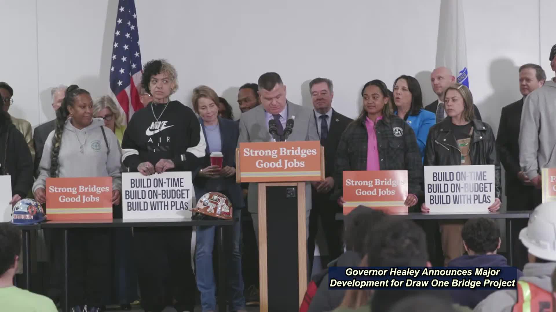 Governor on Draw One Bridge Project