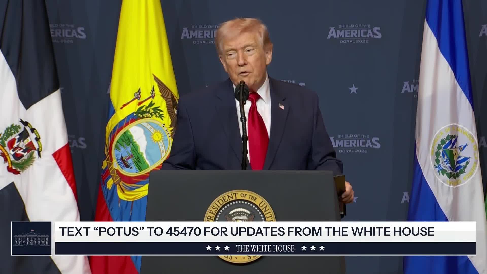 Thumbnail image for President at Shield of Americas Summit