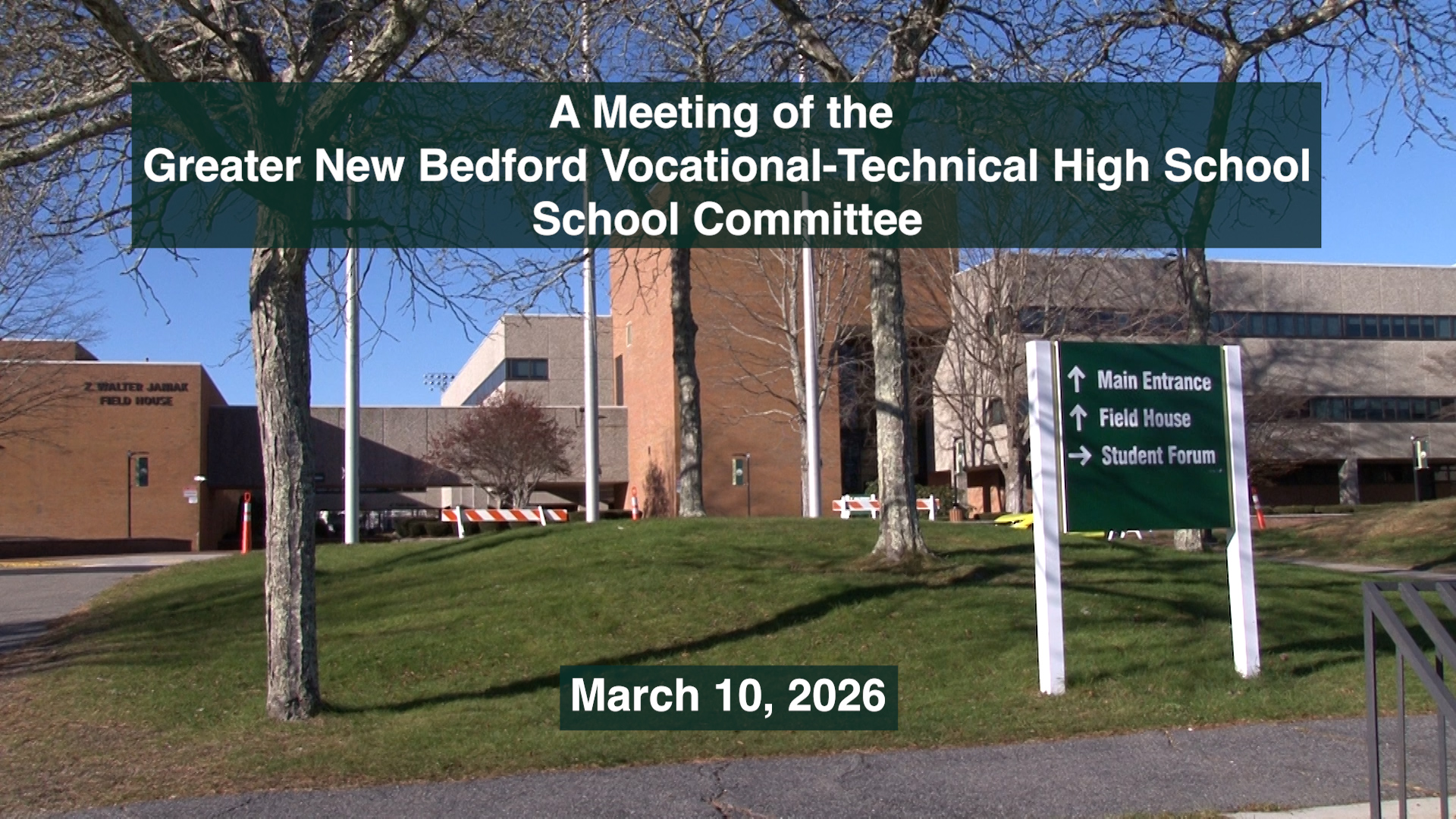 GNB Voc-Tech School Committee 3-10-26