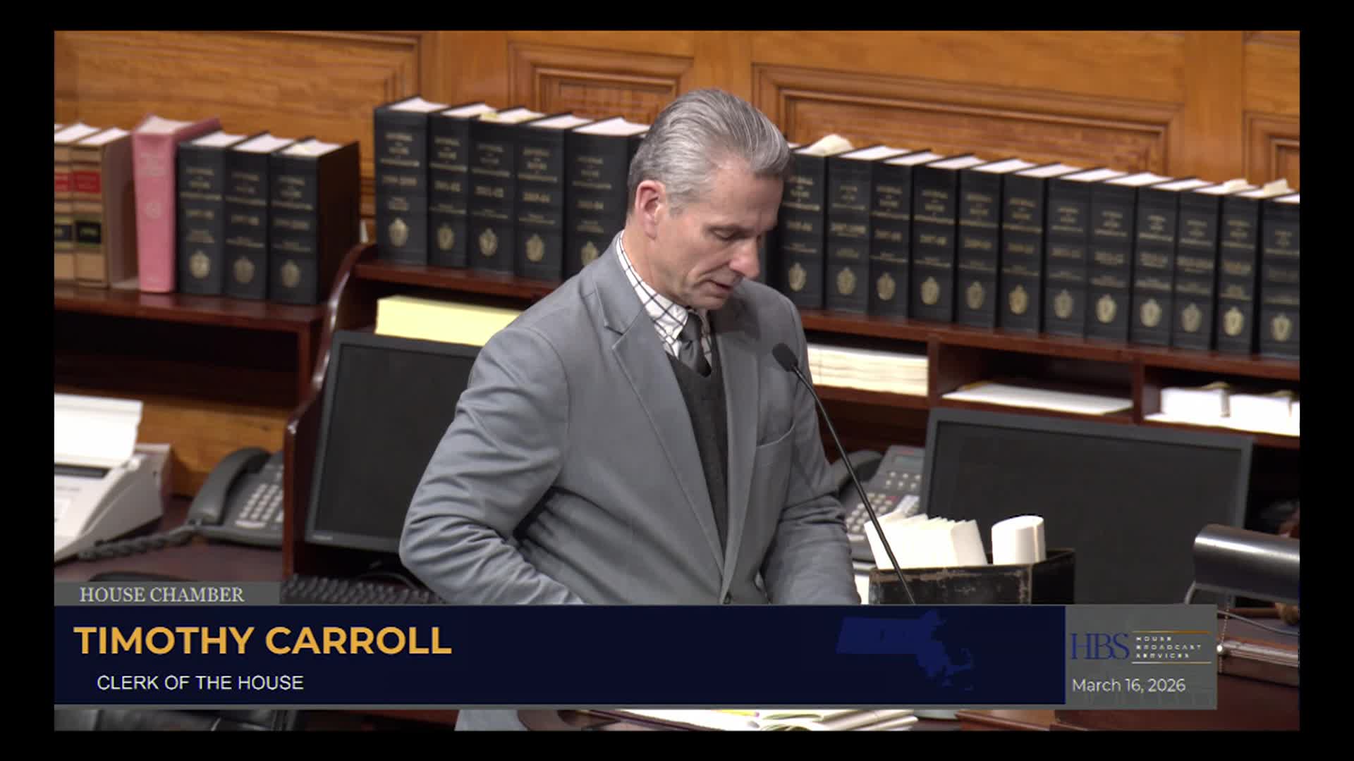 MA House of Representatives, March 16 & 19