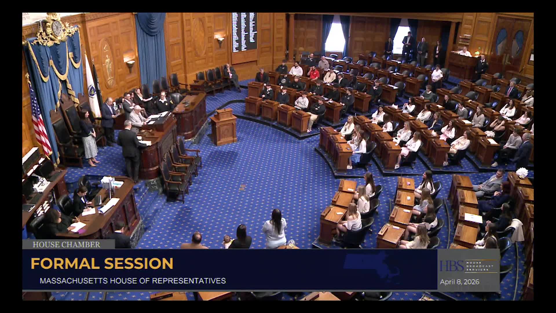 MA House of Representatives, April 8