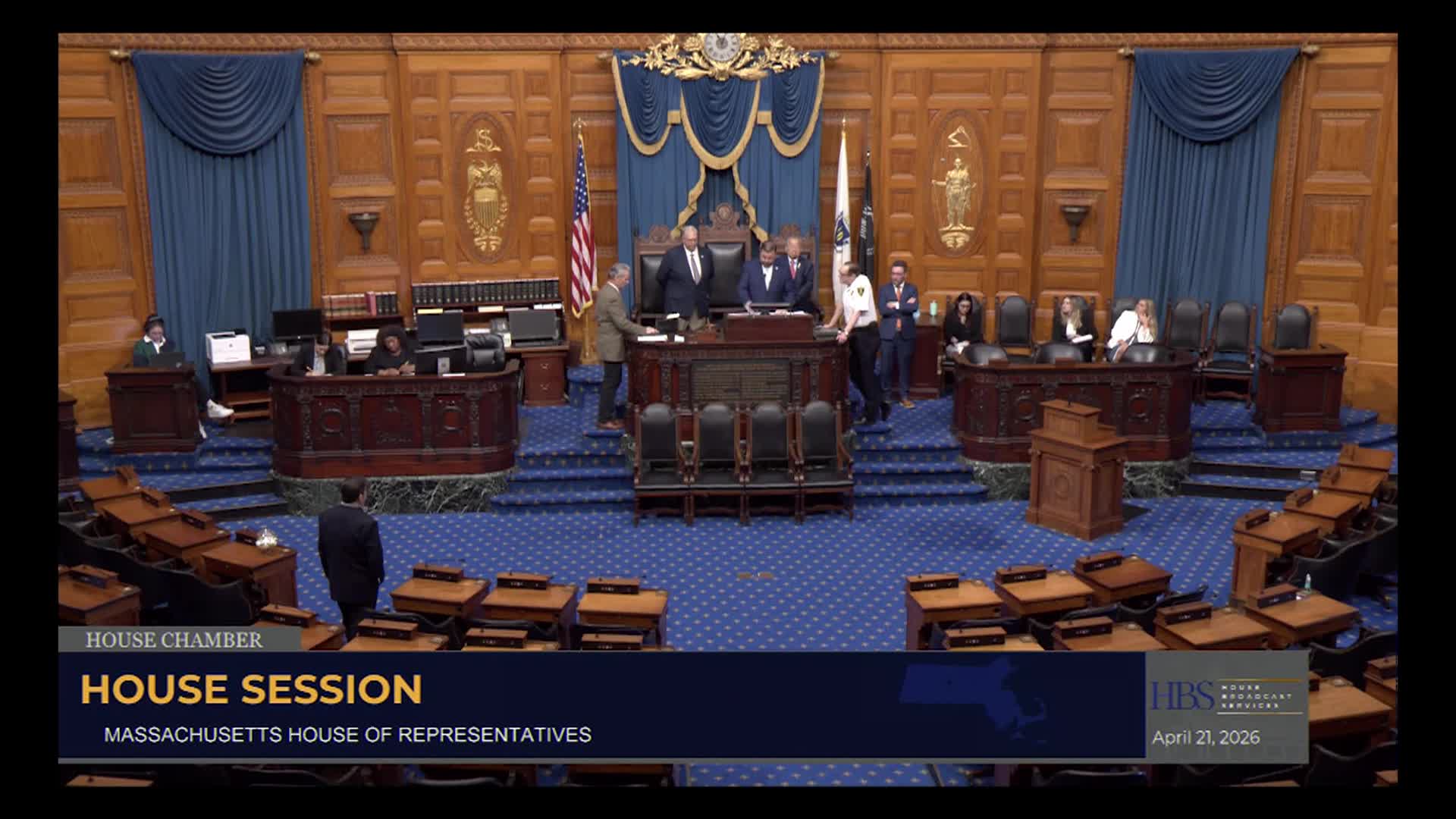MA House of Representatives, April 21-23