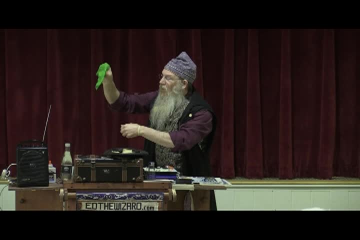 At The Kennedy Center: Ed The Wizard