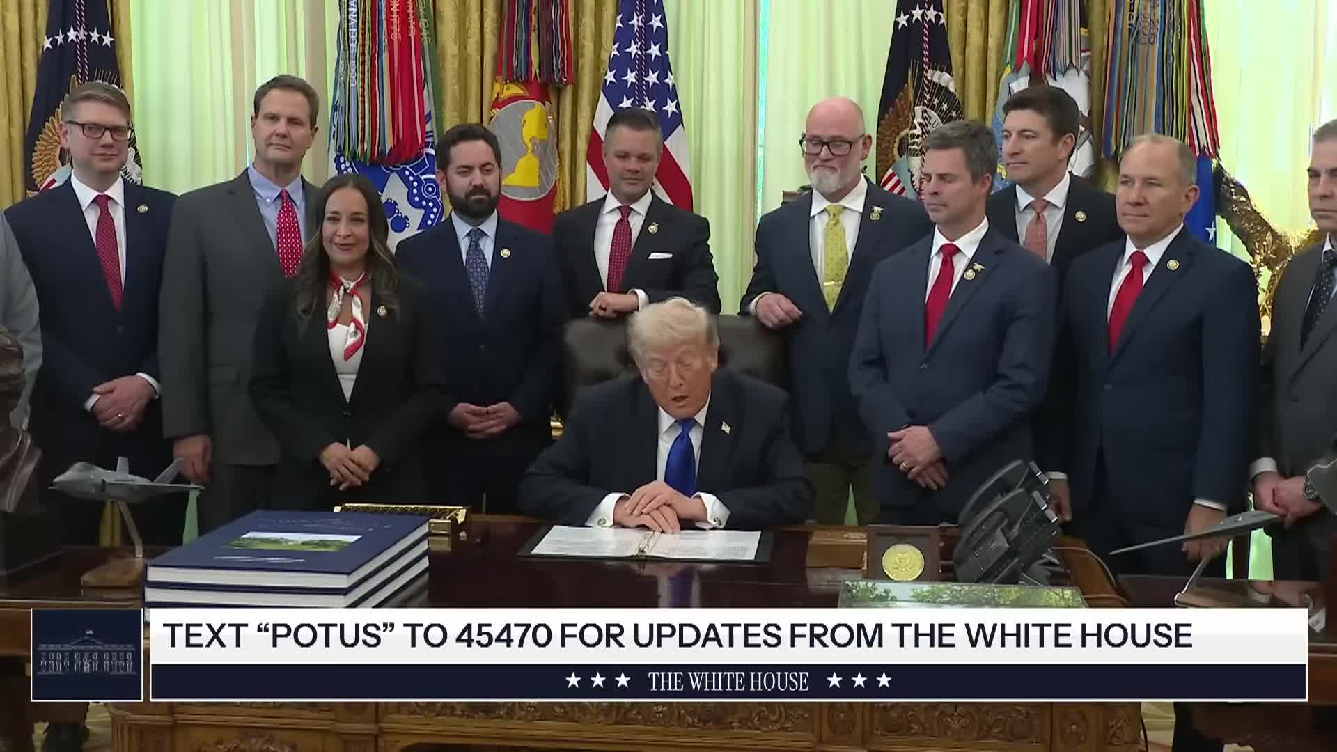 President Signs an Order 4-30