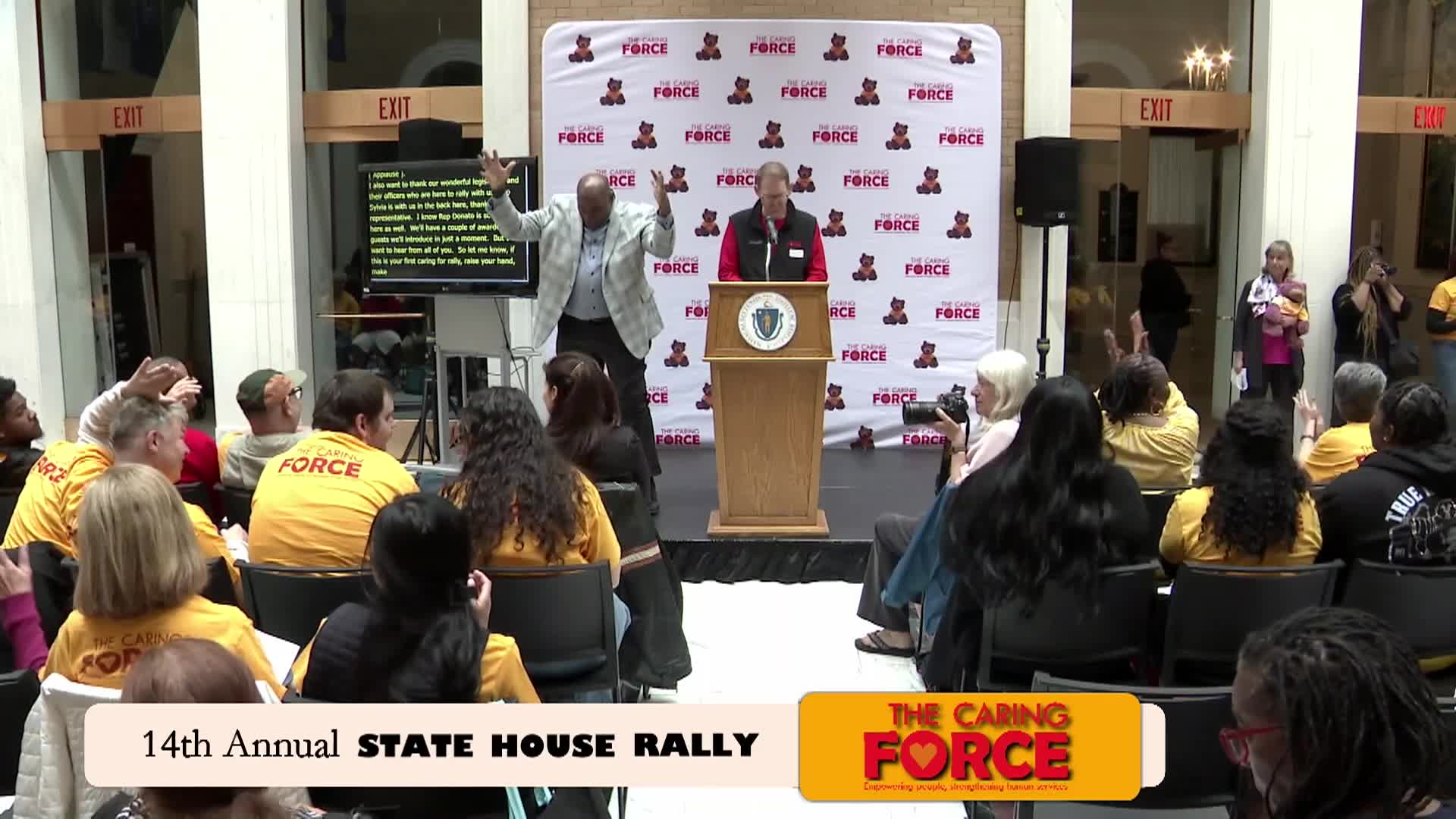 Thumbnail image for Caring Force State House Rally
