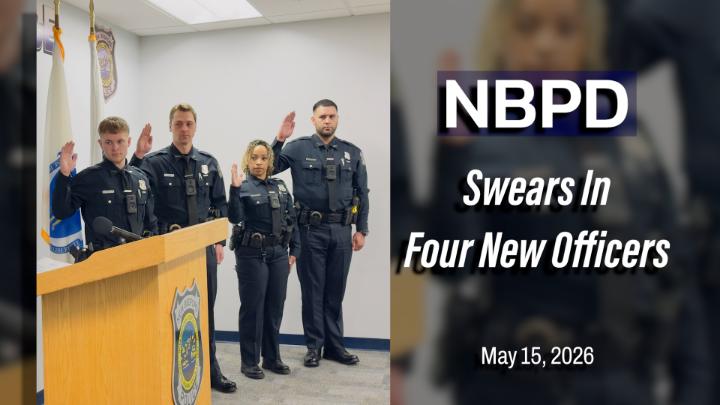 Thumbnail image for NBPD Swears in Four New Officers