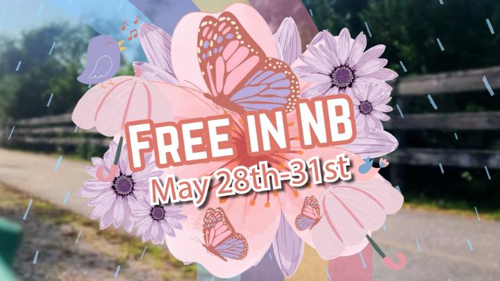 Thumbnail image for Free in NB May 28-31