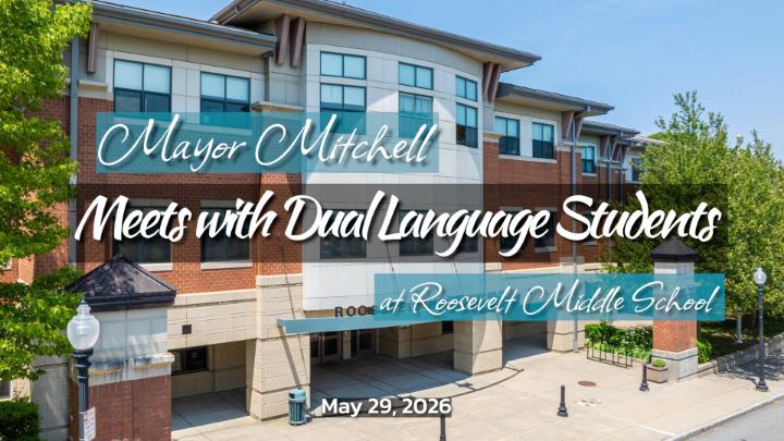 Thumbnail image for Mayor Mitchell Visits Dual Language Program at Roosevelt M.S.