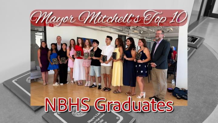 Thumbnail image for Mayor's Top 10 NBHS Graduates