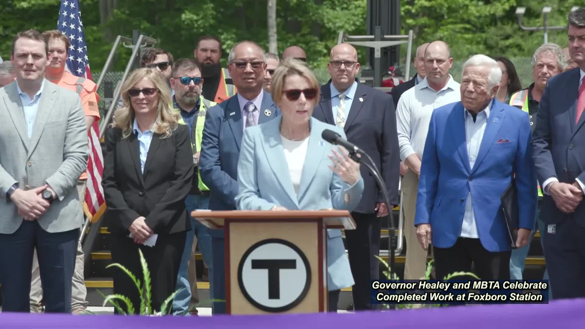 Thumbnail image for Governor at Foxboro Station