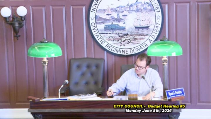 Thumbnail image for City Council Budget Hearing # 5 June 8th 2026