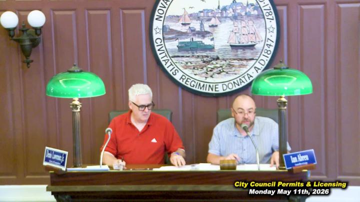 Thumbnail image for City Council Licensing & Permits June 10th 2026