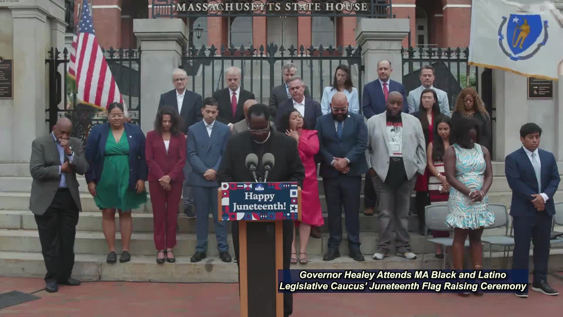 Thumbnail image for Governor Attends Juneteenth Flag Raising