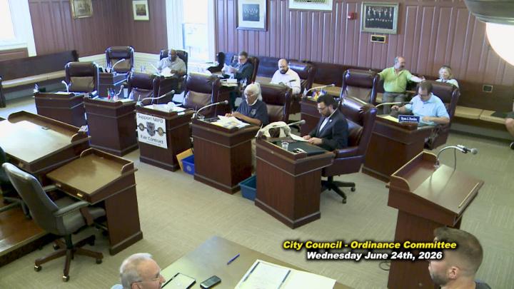 Thumbnail image for City Council Ordinance Committee June 24th 2026
