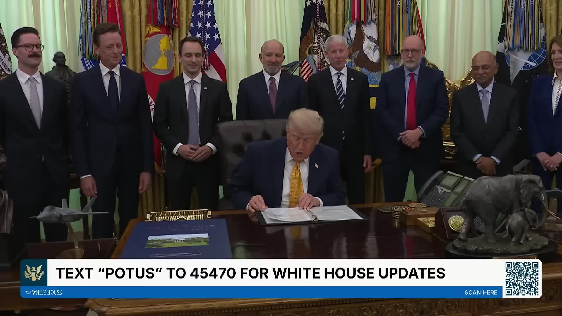 Thumbnail image for President Signs Order 6/22