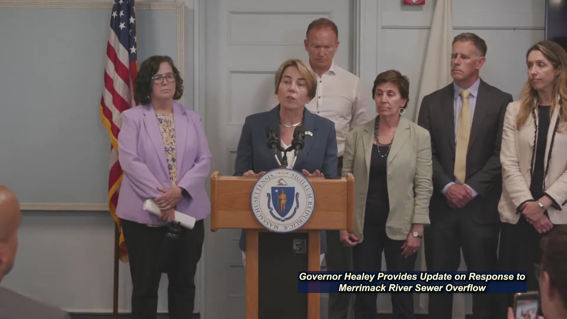 Thumbnail image for Governor on Merrimack River Overflow