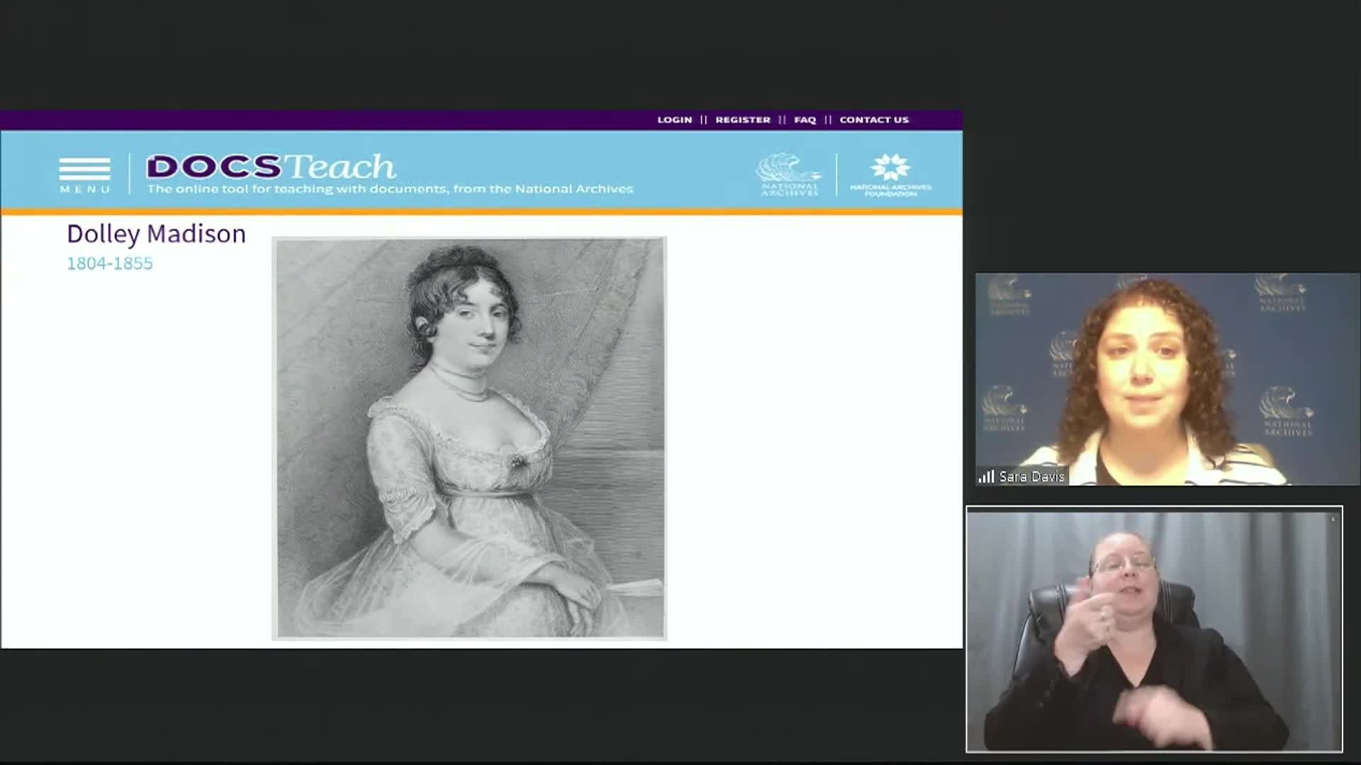 Thumbnail image for NA Young Learners: Dolly Madison