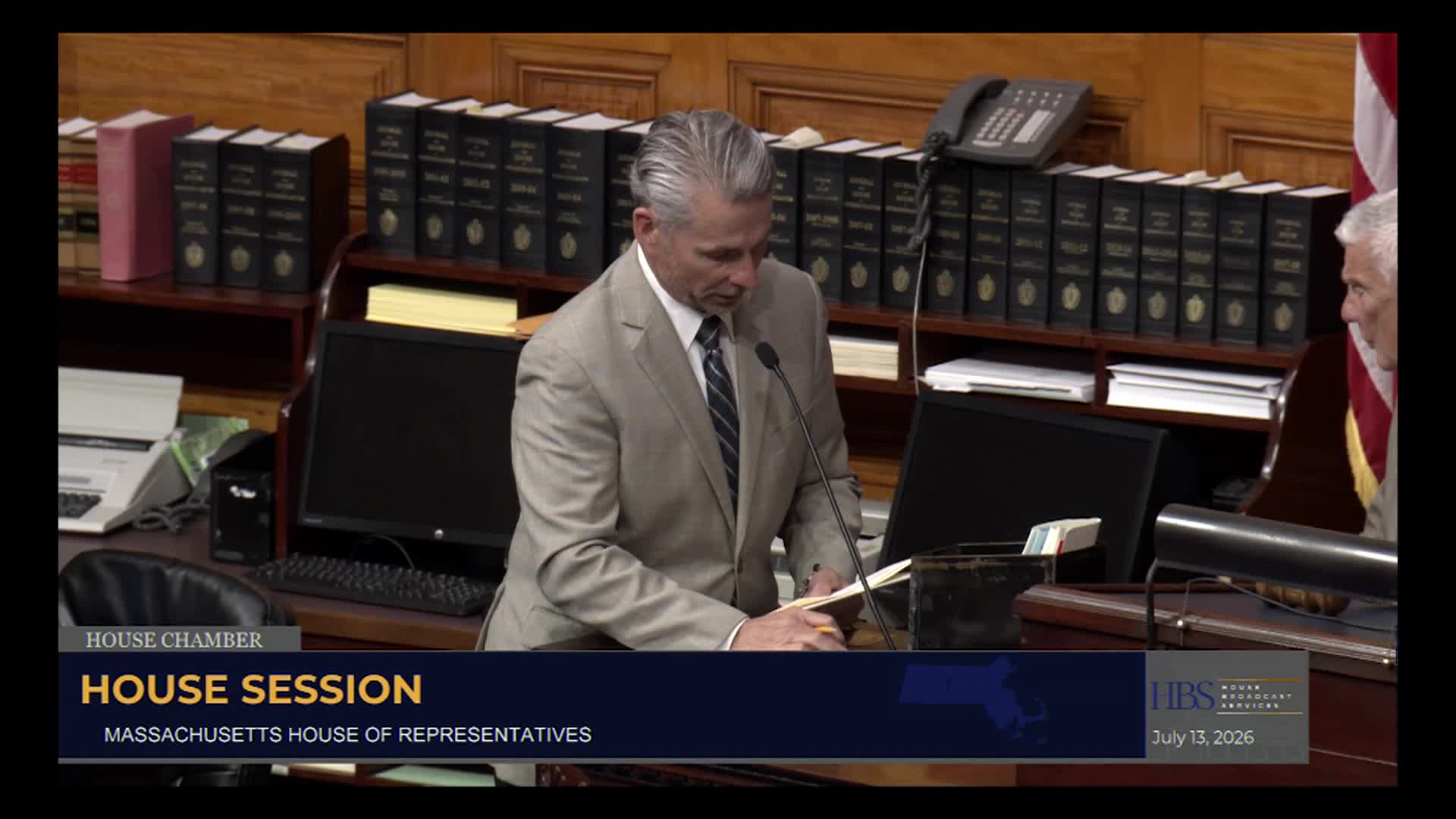Thumbnail image for MA House of Representatives, July 13-15