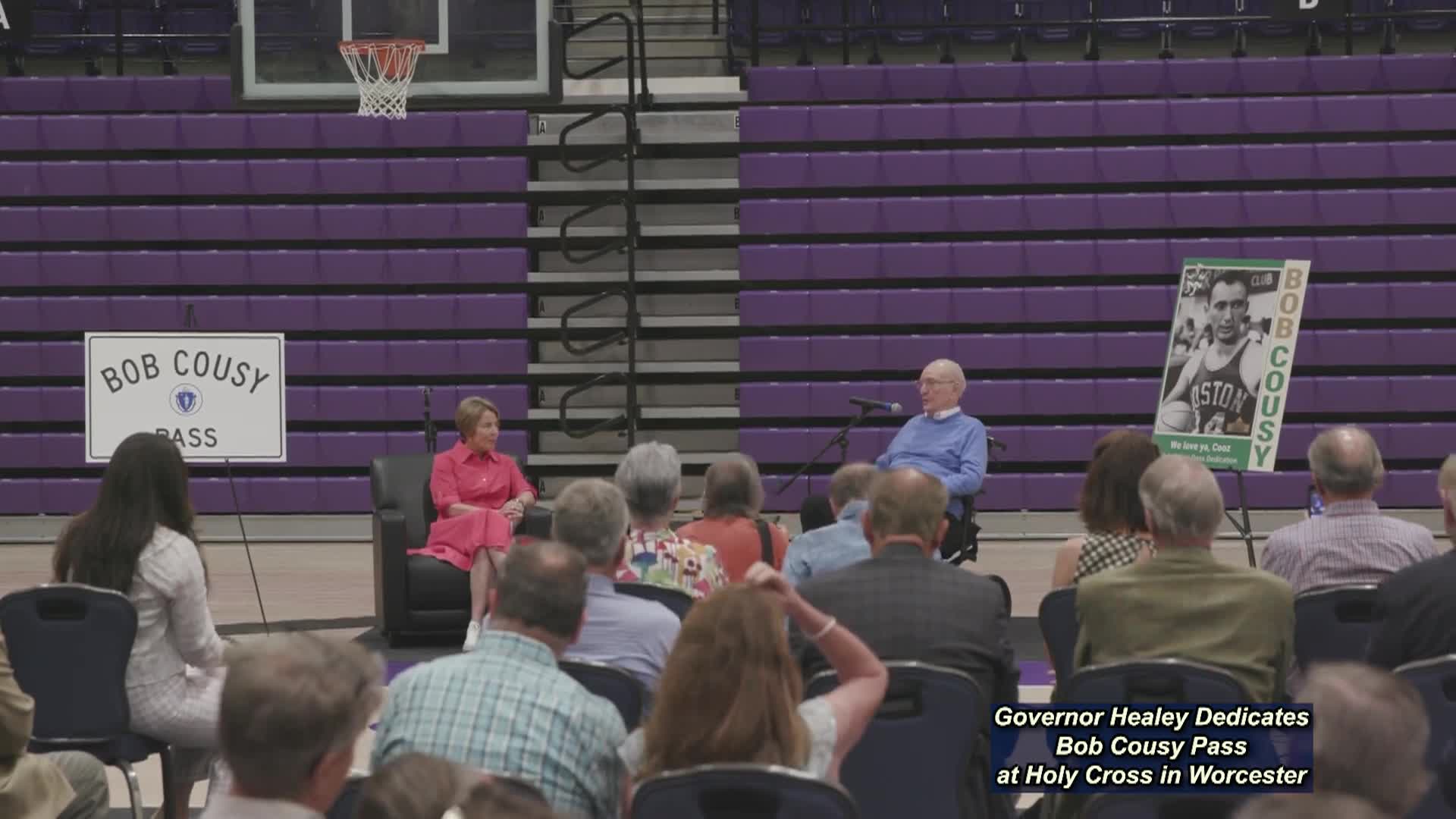 Thumbnail image for Governor Dedicates Bob Cousy Pass