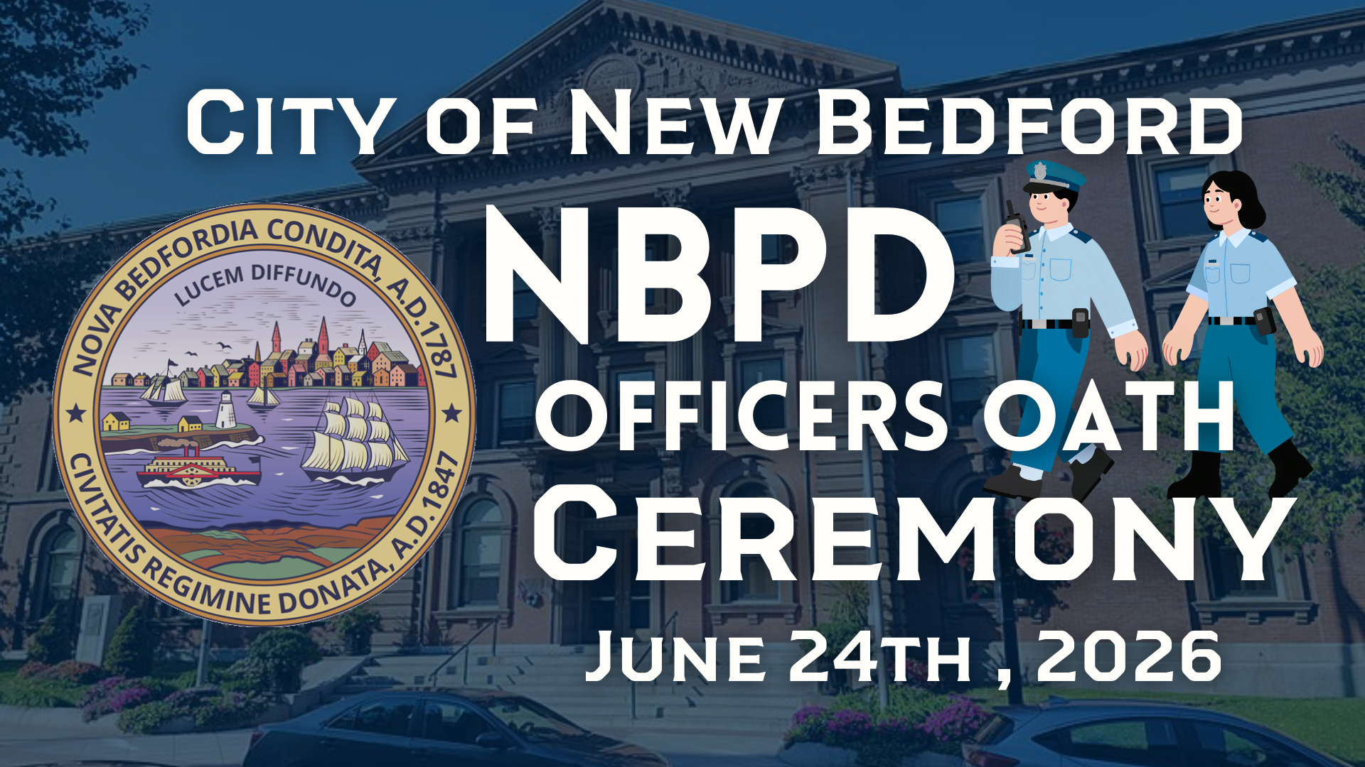 Thumbnail image for NBPD Officer Oath Ceremony