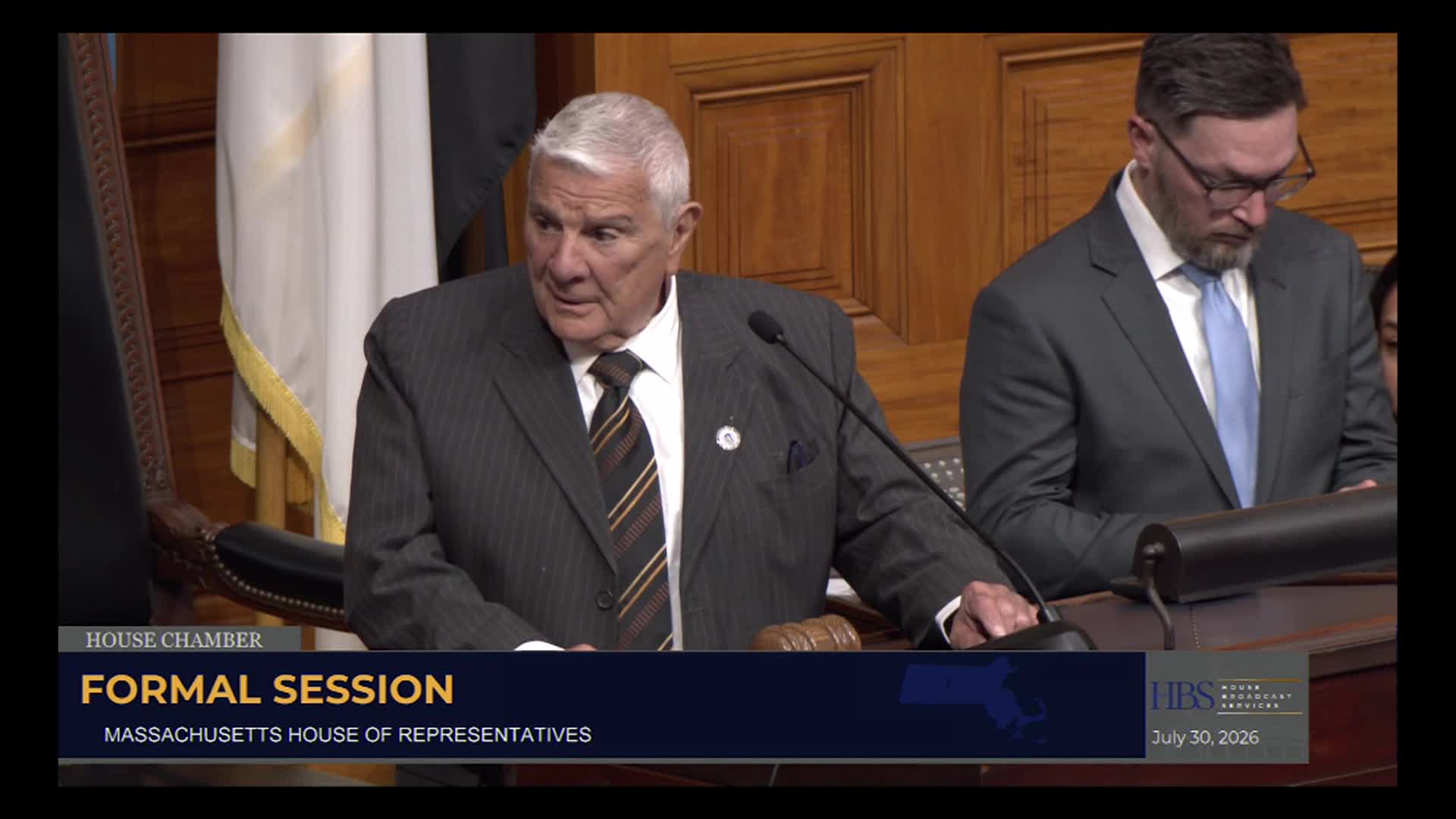 Thumbnail image for MA House of Representatives, July 30