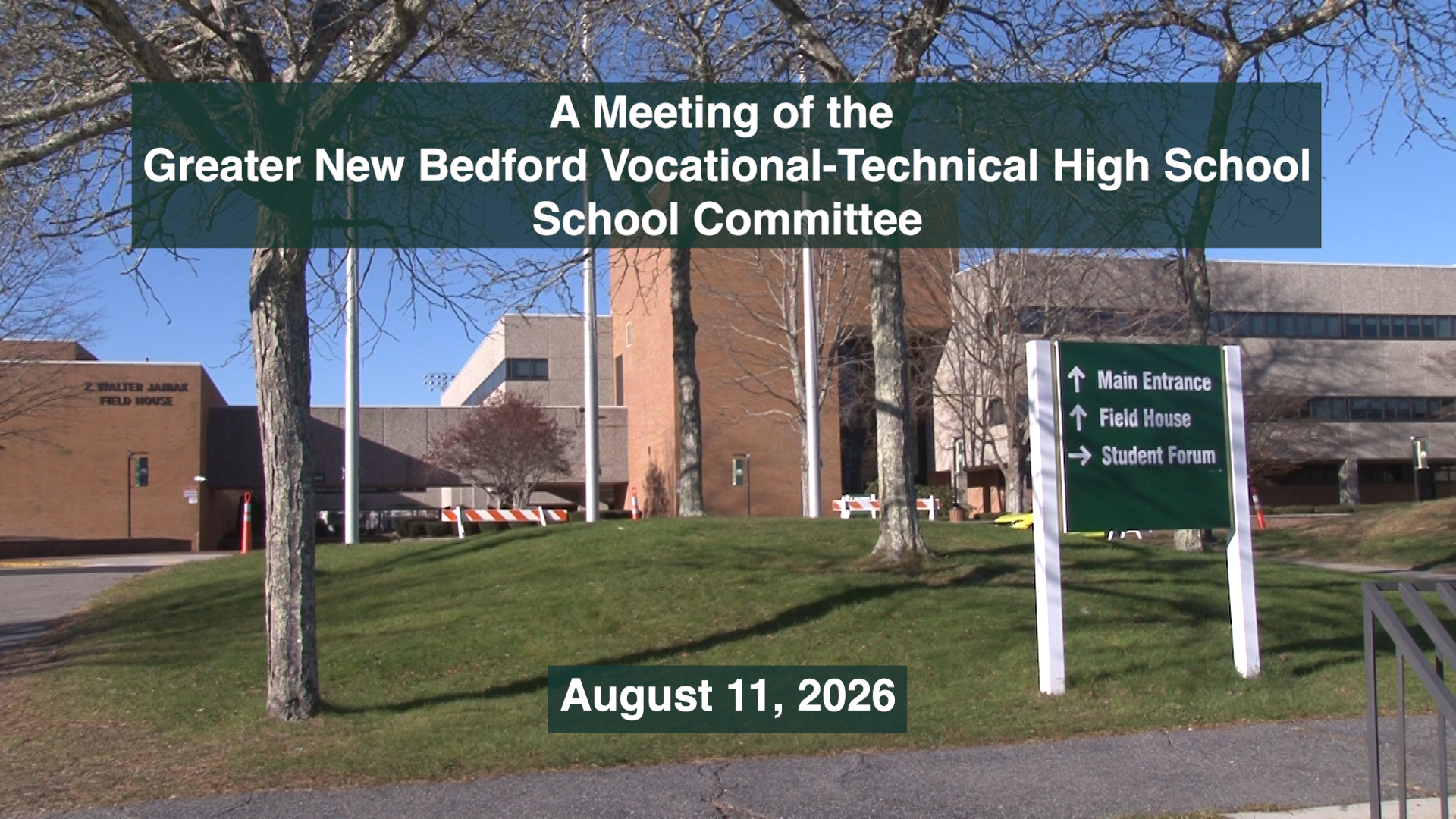 Thumbnail image for GNB Voc-Tech School Committee 8-11-26