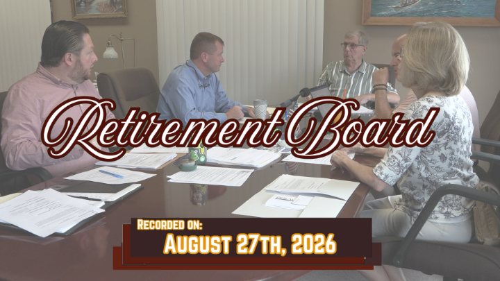 Thumbnail image for Retirement Board 08/27/26