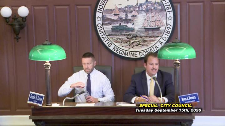Thumbnail image for Special City Council Mtg September 15th 2026