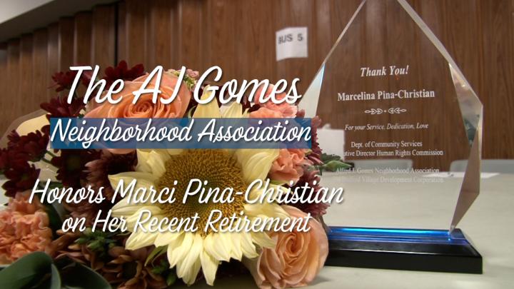 Thumbnail image for AJ Gomes Neighborhood Assoc. Honors Marci Pina-Christian