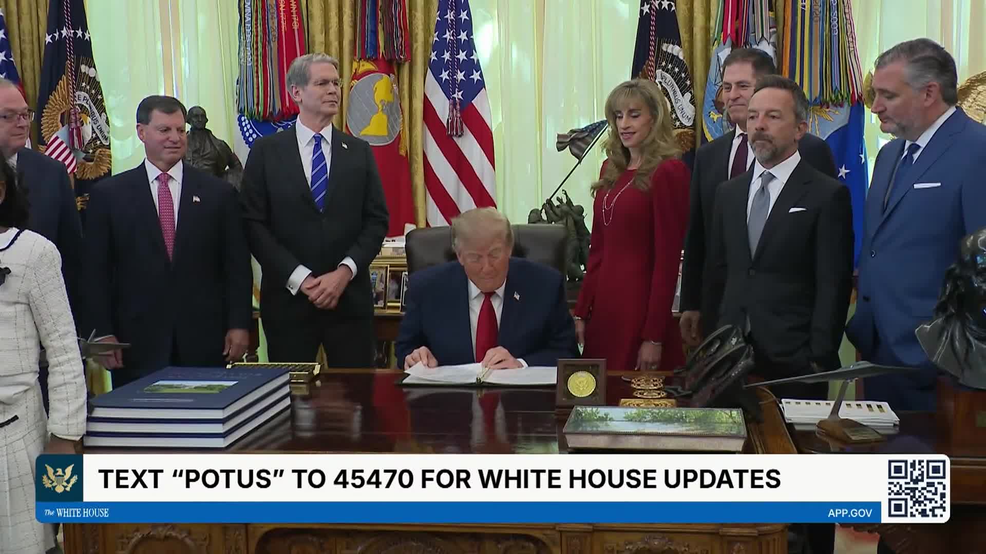 Thumbnail image for President Makes Announcement, Oct. 7
