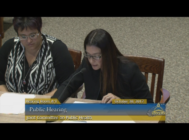 Thumbnail image for MA House of Reps. Public Health Hearing