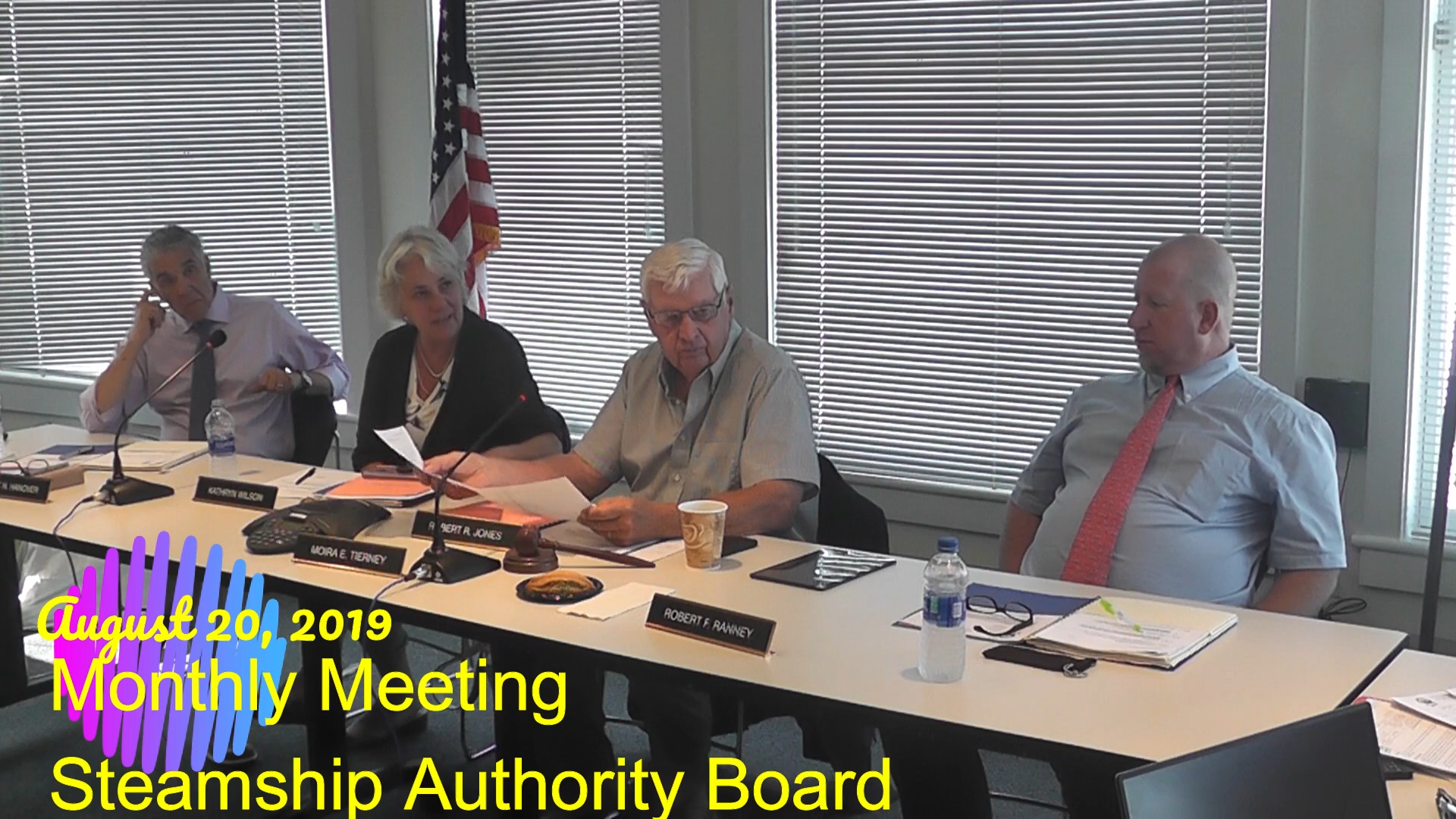 Thumbnail image for Steamship Authority Meeting, Aug. 20
