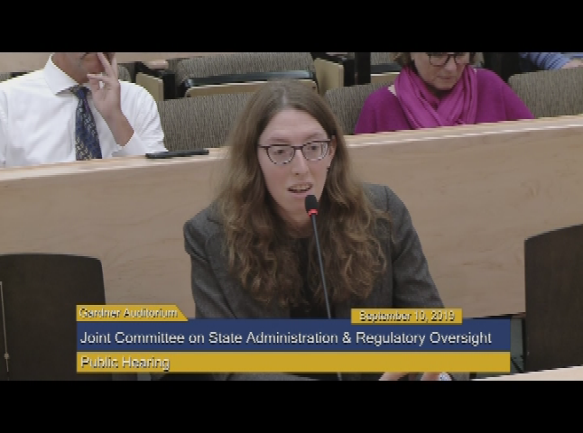 Thumbnail image for Ma Joint Committee on Administration & Oversight, Sept. 10