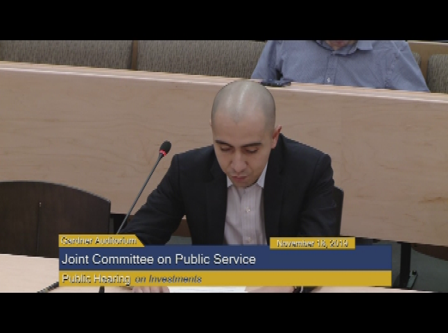 Thumbnail image for MA Joint Committee on Public Service, part 1