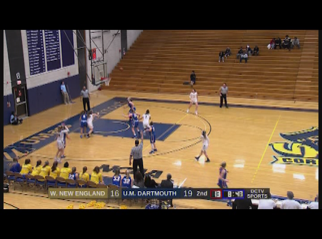 Thumbnail image for Women's Basketball: UMass Dartmouth vs Western NE