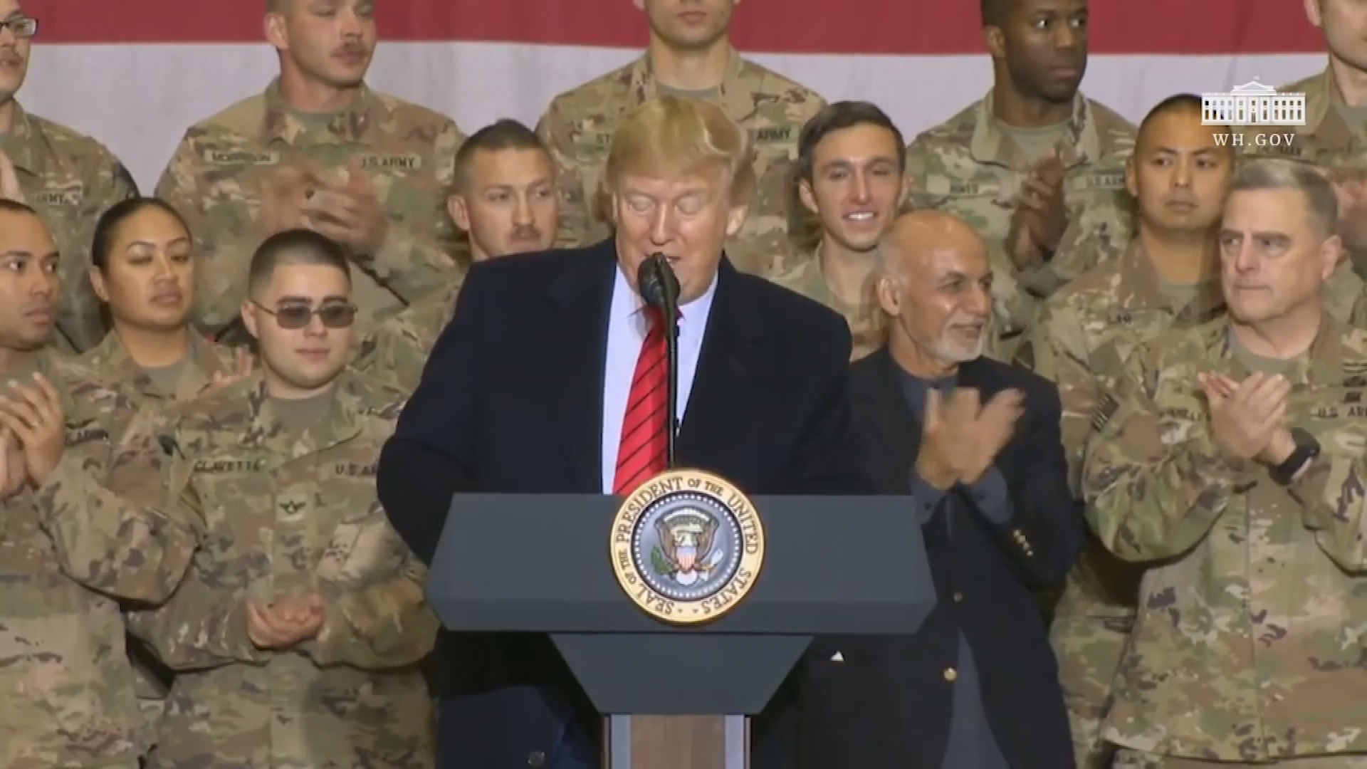Thumbnail image for President Addresses Troops in Afghanistan