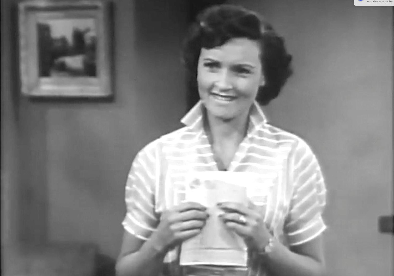Thumbnail image for Vintage TV: Date With The Angels starring Betty White