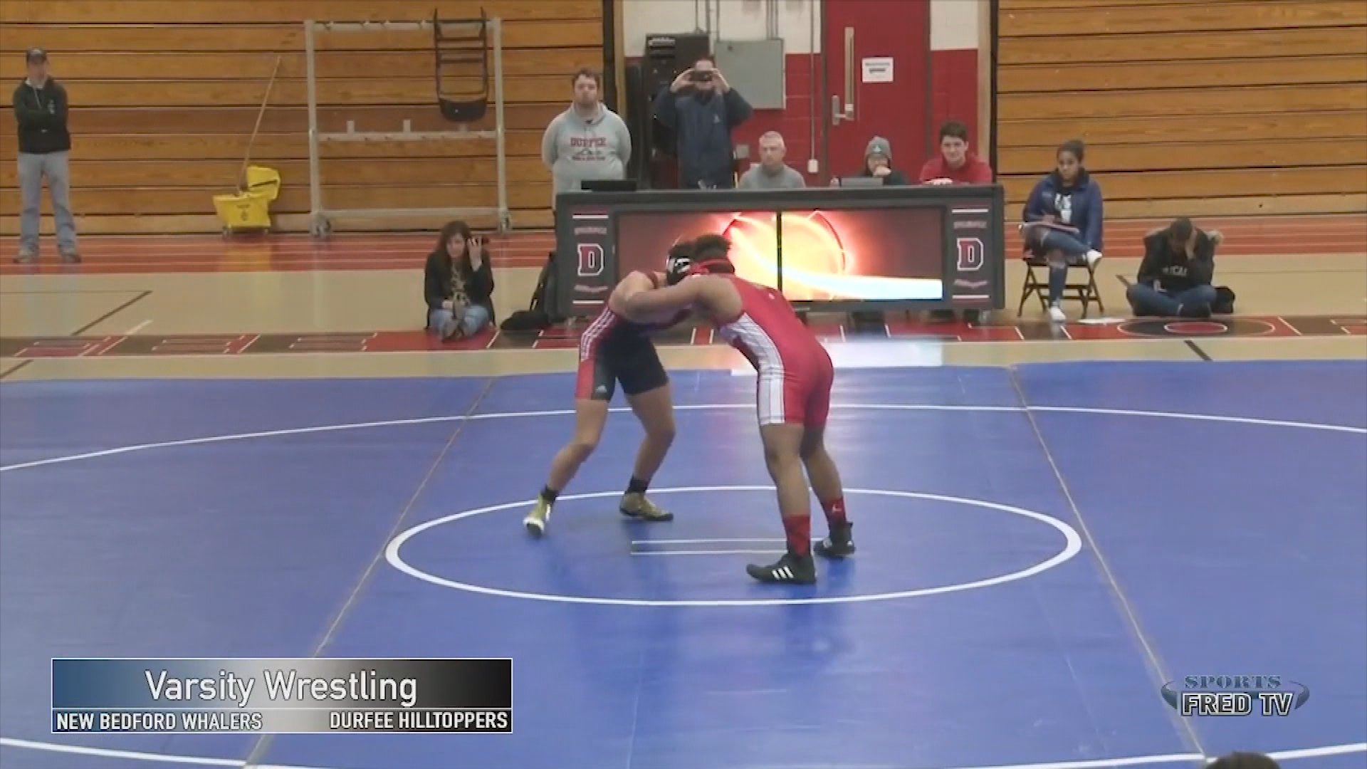 Thumbnail image for Wrestling: NB at Durfee