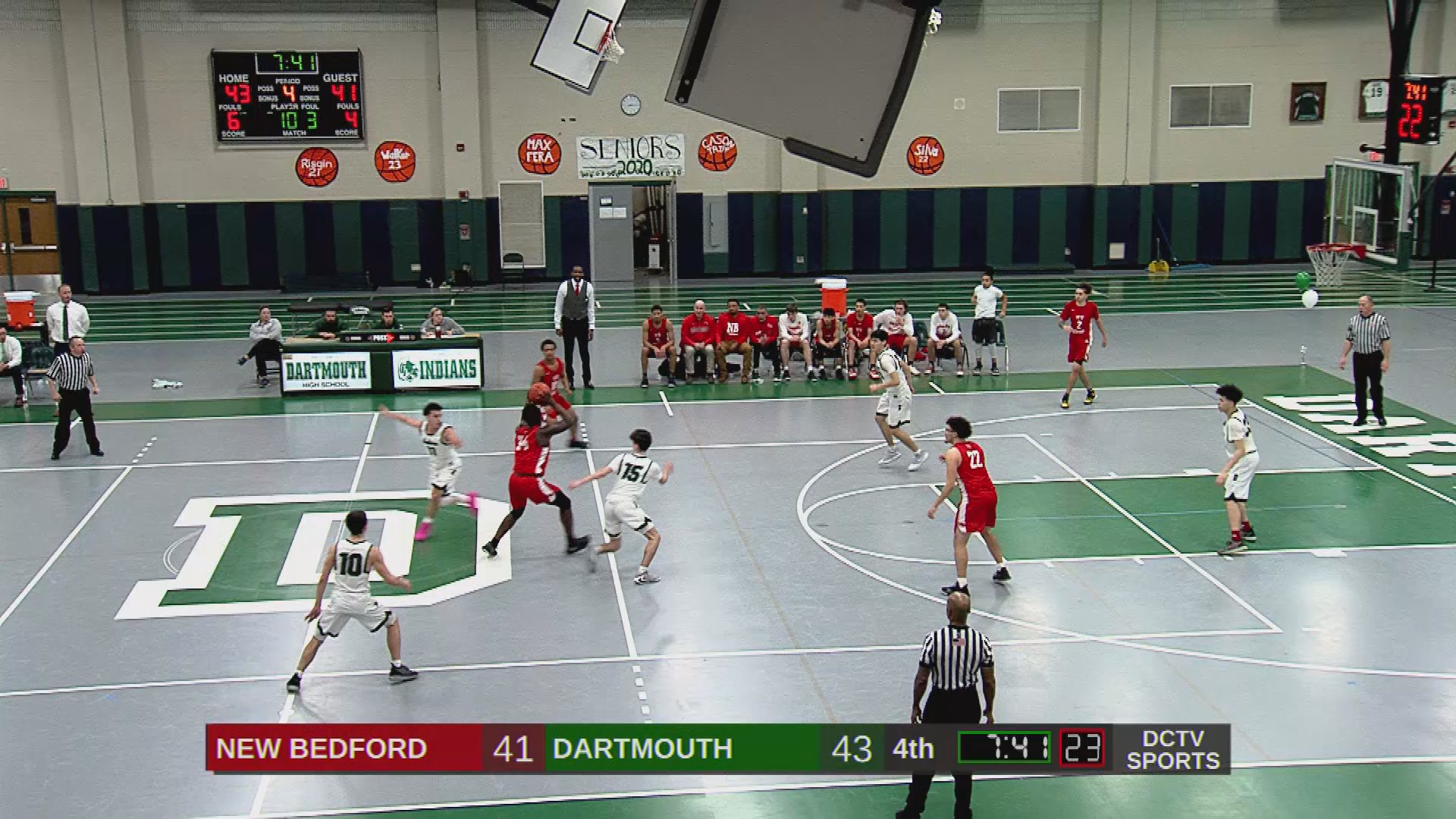 Thumbnail image for Boys Basketball: NB at Dartmouth