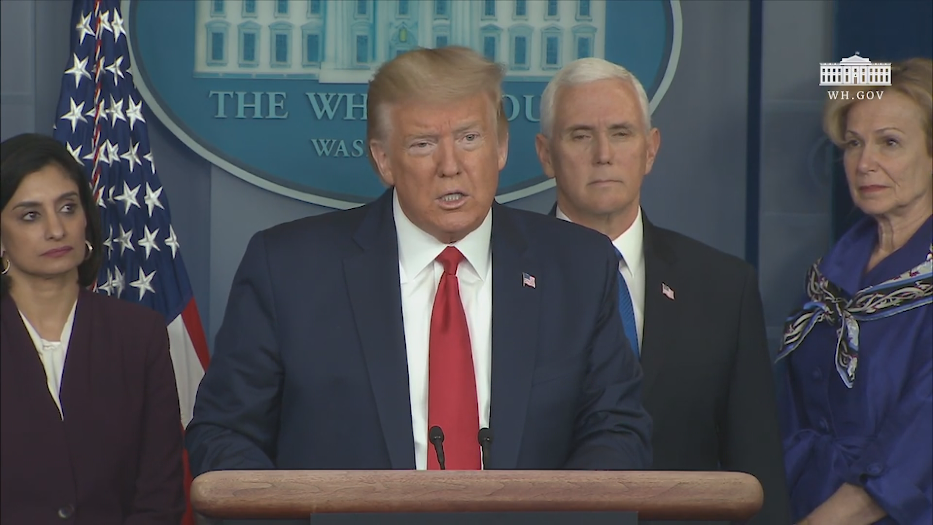 Thumbnail image for White House Coronavirus Task Force Briefing 3-18