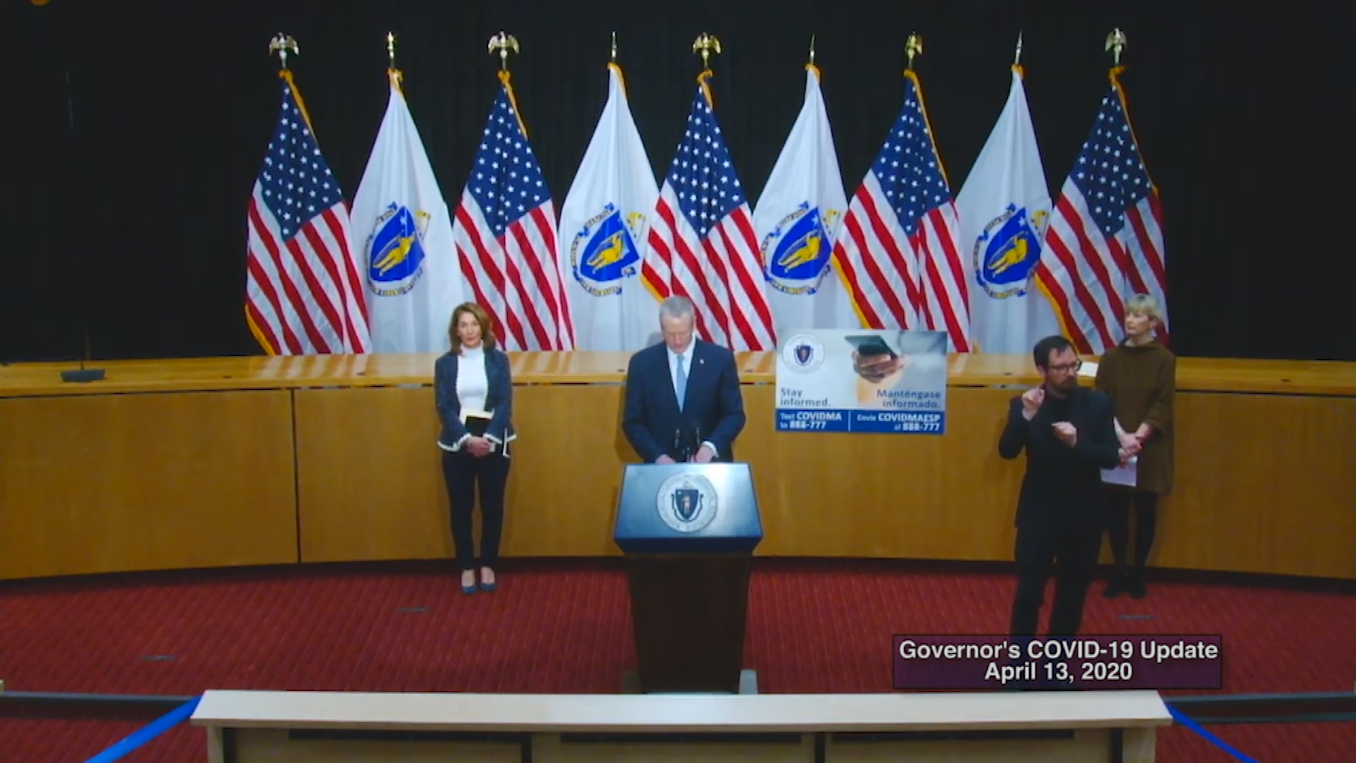 Thumbnail image for Governor's COVID-19 Update, April 13