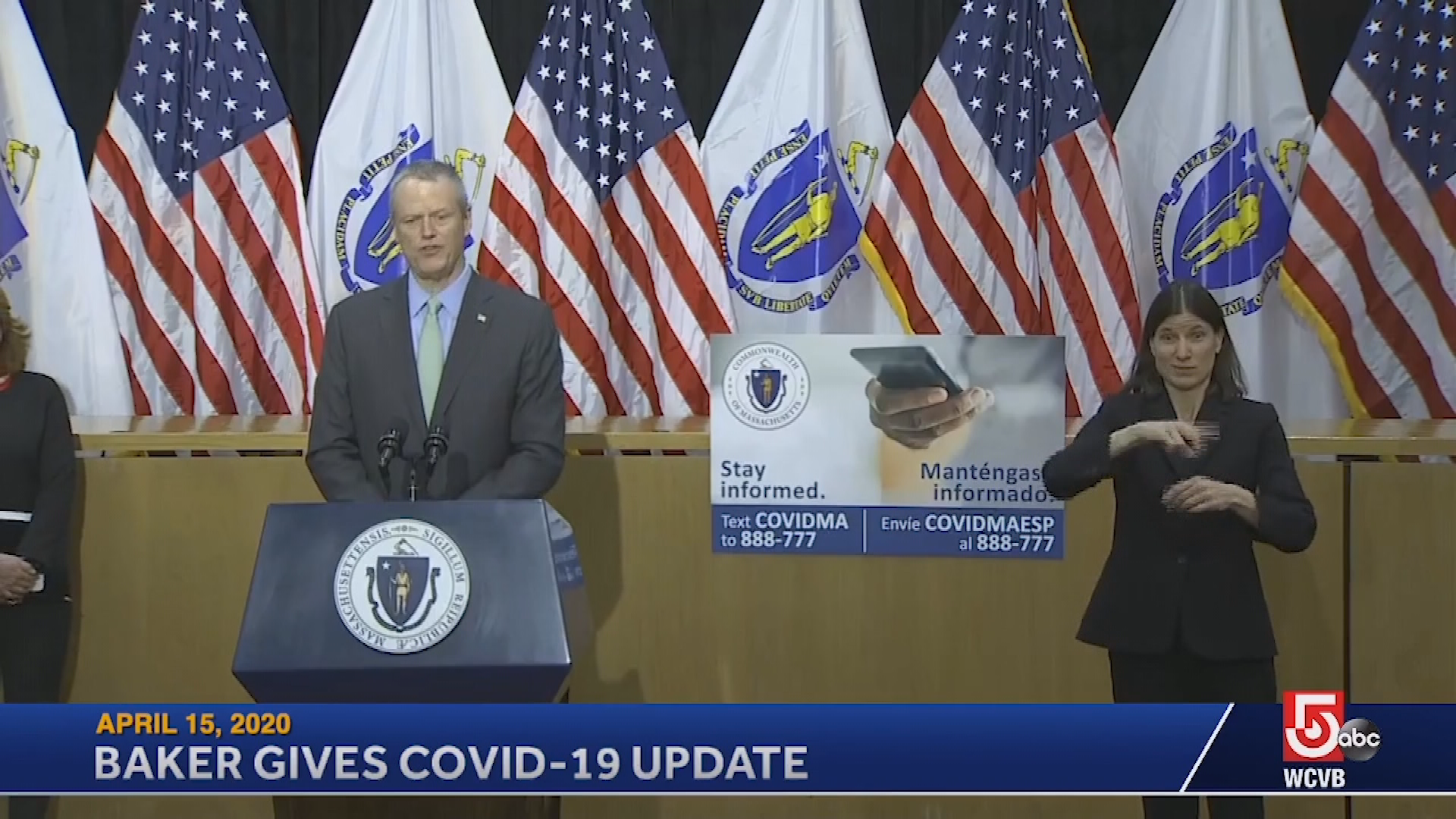 Thumbnail image for Governor's COVID-19 Update, April 15