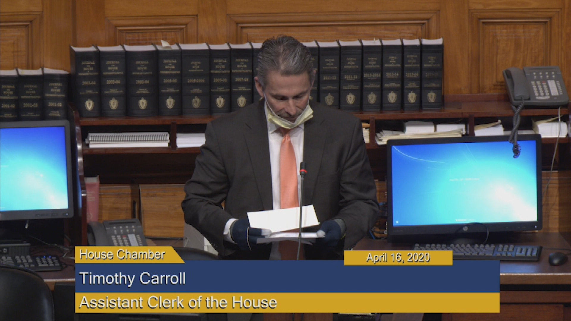 Thumbnail image for MA House of Representatives, April 16