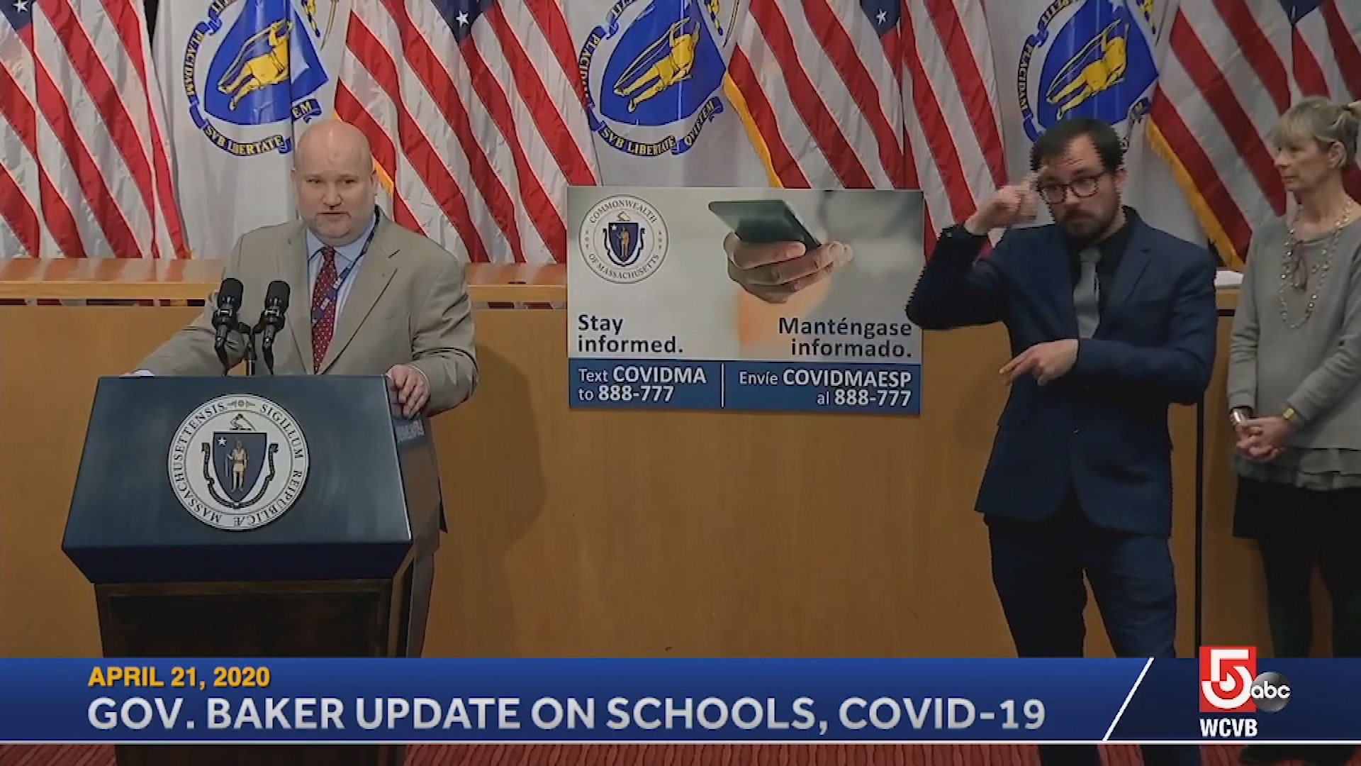 Thumbnail image for Governor's COVID-19 Update, April 21