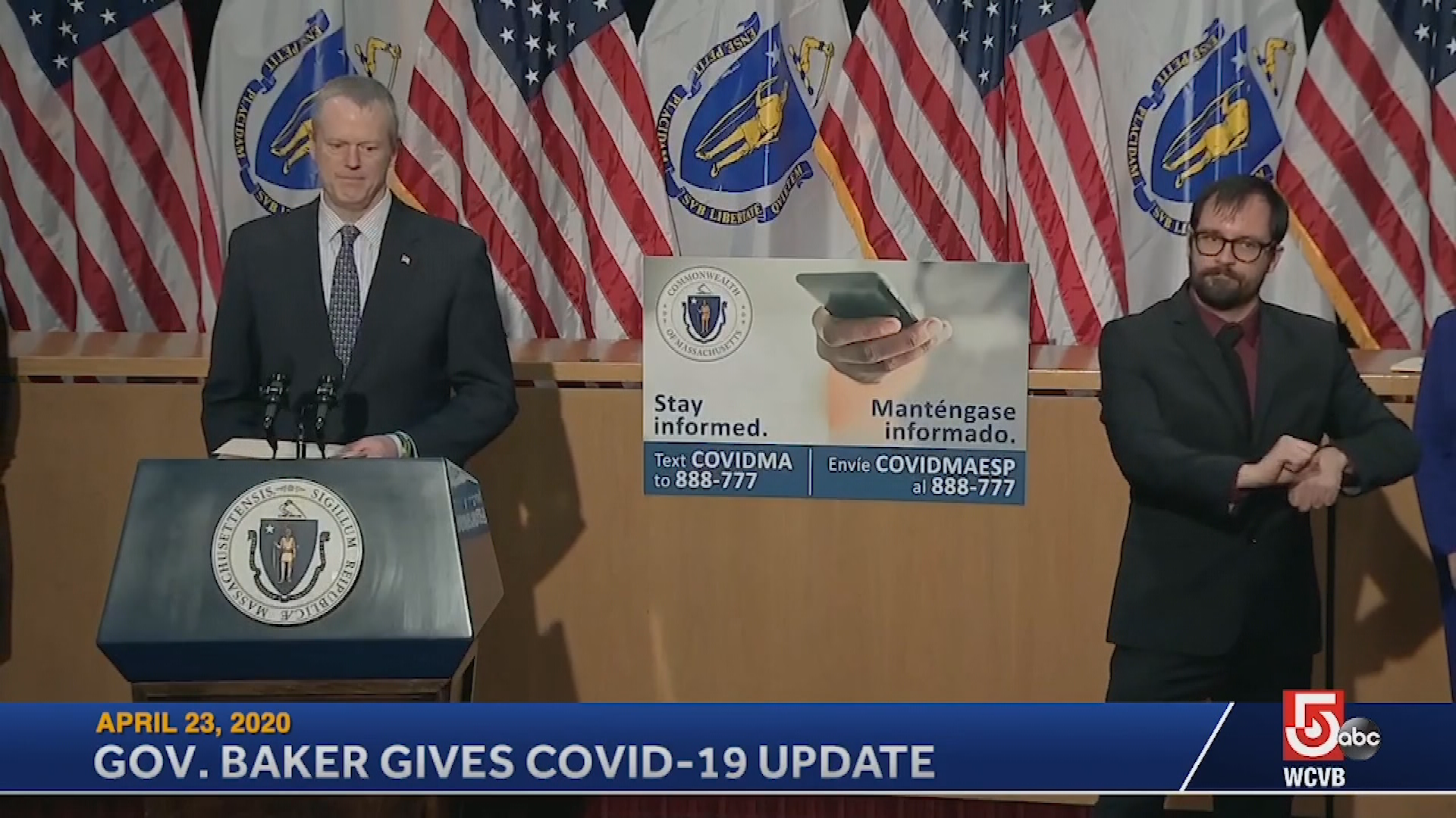 Thumbnail image for Governor's COVID-19 Update, April 23