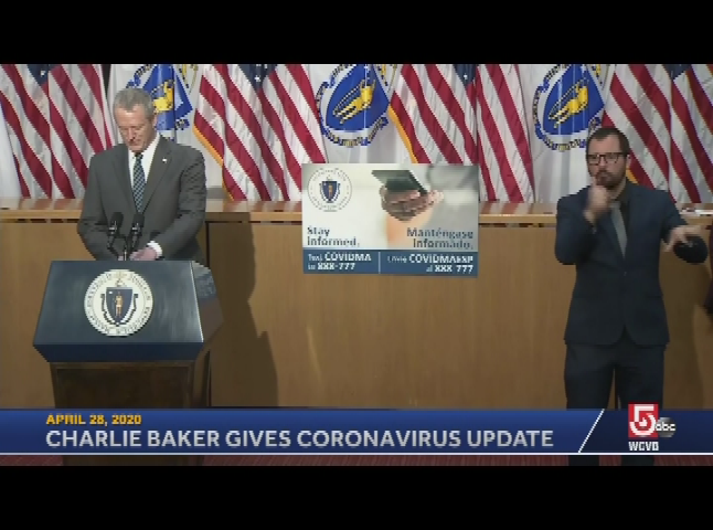 Thumbnail image for Governor's COVID-19 Update, April 28