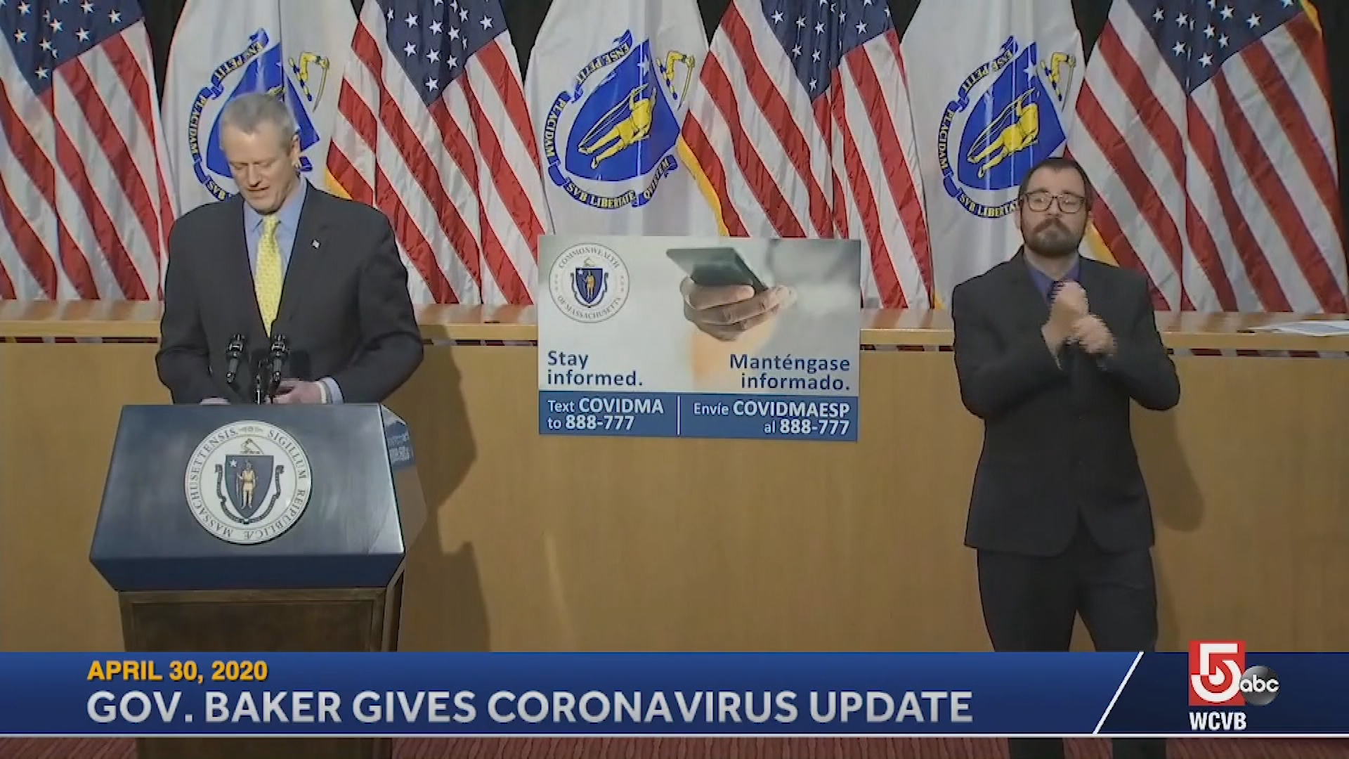 Thumbnail image for Governor's COVID-19 Update, April 30