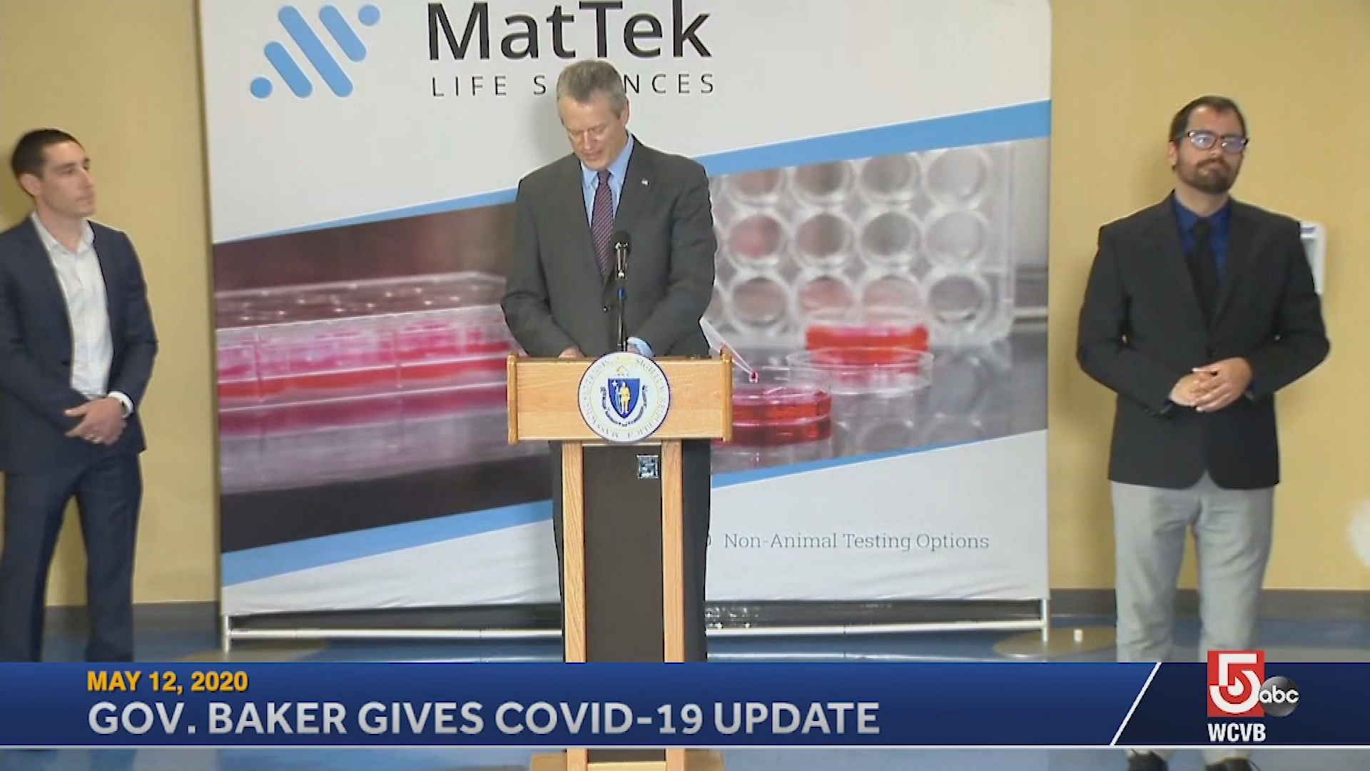 Thumbnail image for Governor's COVID-19 Update, May 12