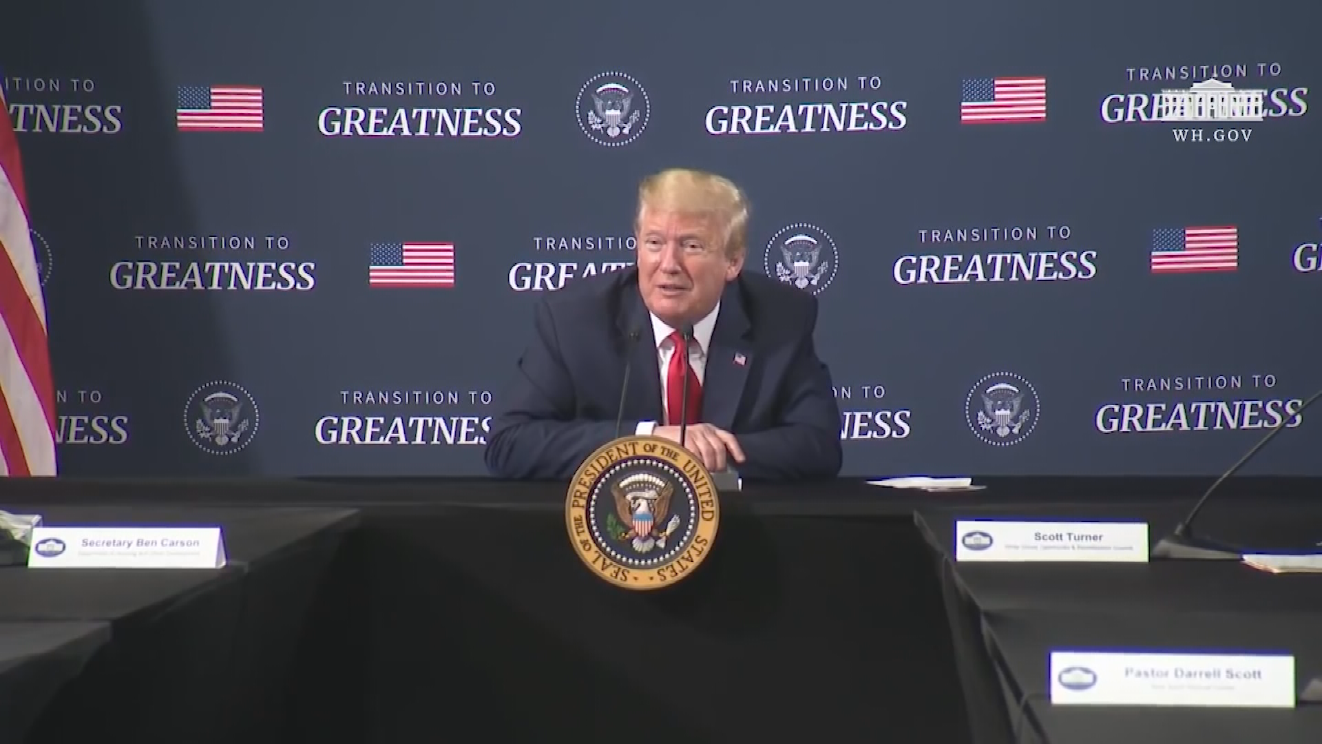 Thumbnail image for President's Listening Session with African-American Leaders
